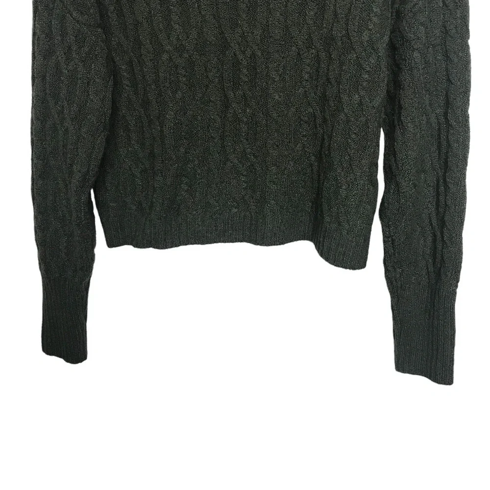 Wild Fable Green Knit Sweater Small